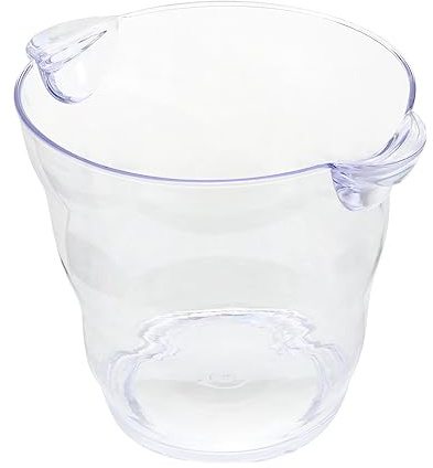 COLLBATH Transparenter Weinflaschenkühler Für Bars Isolierter Eiskübel Mit Stabilerm Griff 1 Stück Geeignet Für Party-kühl Outdoor-flaschenkühler Und Hotels