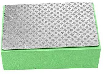 OSALADI 2pezzi Diamond Polishing Block Utensile Per Levigatura e Rifinitura Ceramica e Grit Strumento Pratico Per Rimuovere Bave e Polire Superfici