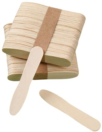 Lot de 200 petites cuillères de dégustation en bois - Mini cuillères à dessert - Cuillères à crème glacée - Petites cuillères à échantillon - Petites cuillères à gâteau - Petites cuillères à fruits