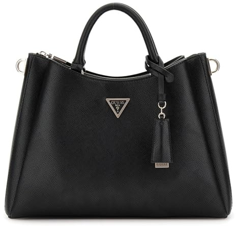 GUESS Eco Gloriana Girlfriend Satchel Black