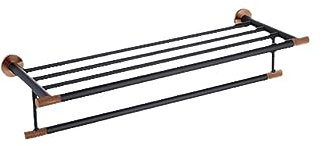 Juego de accesorios de baño de acero inoxidable negro mate, soporte para toalla, soporte para rollo de papel higiénico y soporte para escobillas, accesorios de baño modernos con un toque de elegancia