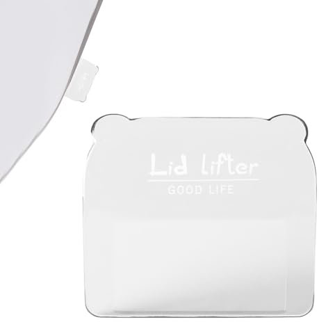 Generisch Toilettendeckel Lid Lifter, Toilettensitzlifter | Keine schmutzigen Hände Toilette Deckelhöhle Stützsitz Lifter,Multifunktions-Badezimmerzubehör einfach zu Hause, Hotel, Zug