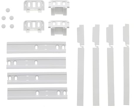 Masterpart Integrated Fridge Freezer Door Hinge Fixing Slide Kit Compatible With Whirlpool, Indesit, Hotpoint Integrated Fridge Freezers 481231019131, C00312150