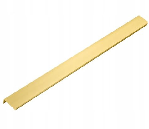 MonJar 1St. Möbelgriffe Schrankgriffe Schubladengriffe Küchengriffe Griffleiste Kantengriff (Gold, Länge 1200mm)