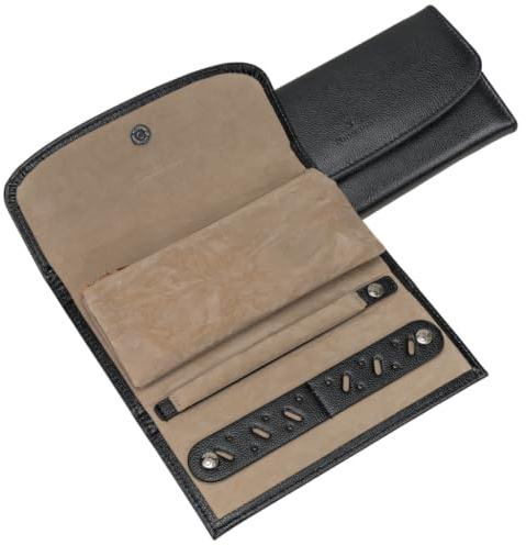 Windrose Schmuckschatulle Beluga Jewellery Roll Black schwarz