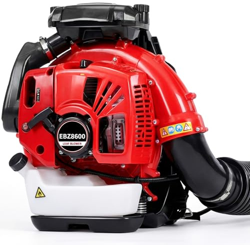 WTHW 80cc Gas Backpack Leaf Blower Heavy-Duty, High-Velocity 92.2 M/S, Engine Blower Power Tool for Professional Yard Cleanup and Heavy Leaves. (WH0608)