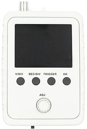 ZADCCS Multimetro Digitale for oscilloscopio assemblato con sonda BNC firmware Inclusa Bianco Test di Tensione e Corrente