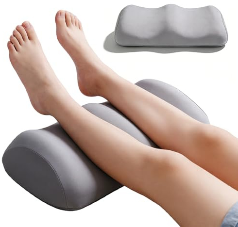GOMETY Coussin de Surélévation des Jambes en Mousse à Mémoire de Forme, Coussin pour Les Genoux pour Dormir Coussins de Maintien de la Nuque de Soutien des Jambes de Positionnement Adultes