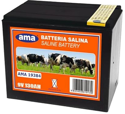 Trockenbatterie 9V 130Ah für Elektrozaun