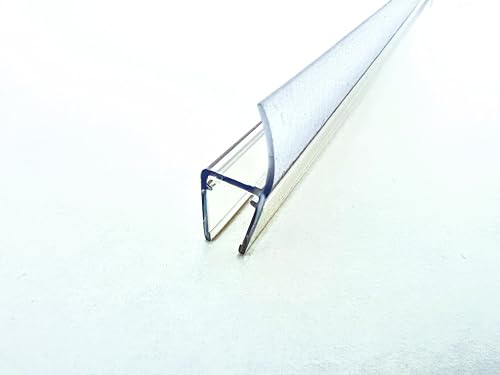 Duschdichtung für Glastüren, 200 cm, Ersatzdichtung für 6-8 mm Glas, Made in Germany, Art. Nr. 5001