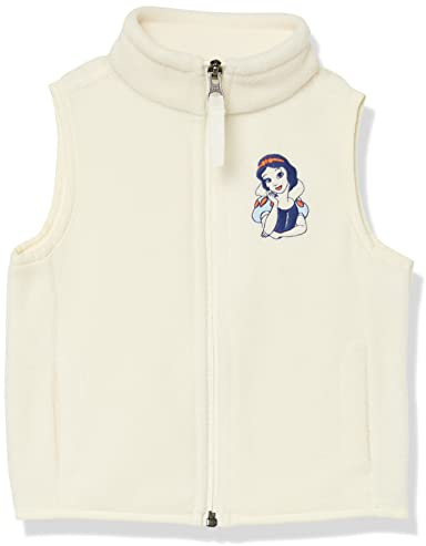 Amazon Essentials Big Girl's Girls' Disney PF Vests Outerwear, Snow White Print, 4T