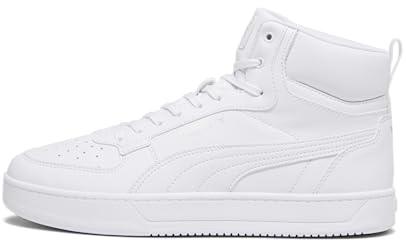 PUMA Unisex Caven 2.0 Mid Turnschuhe, Puma White Puma Silver, 42 EU