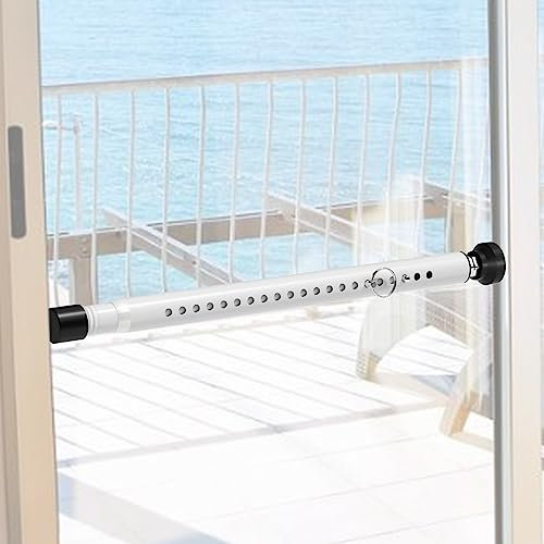 BsBsBest 1 Finestra Porta Scorrevole Barra di Sicurezza, Bianco, 18-51