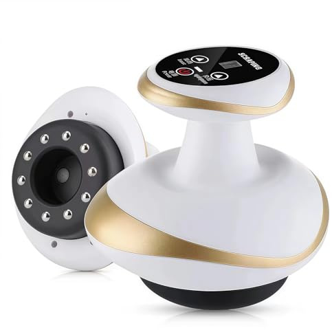 marvito Revealé Anti-Cellulite Body Sculptor Elektrisches Gua Sha Massagegerät mit Heizfunktion, Magnetwellen-Therapie, Negative Druck Detox Massagegerät für Körperpflege und SPA