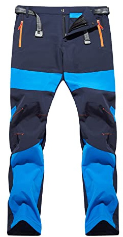 2022 Pantalones para Hombre,Pantalones de Trekking Impermeables Resistente Talla grande Pantalones de Escalada trabajo pantalones deportivos al aire libre senderismo pantalones Suelto Jogging Pants