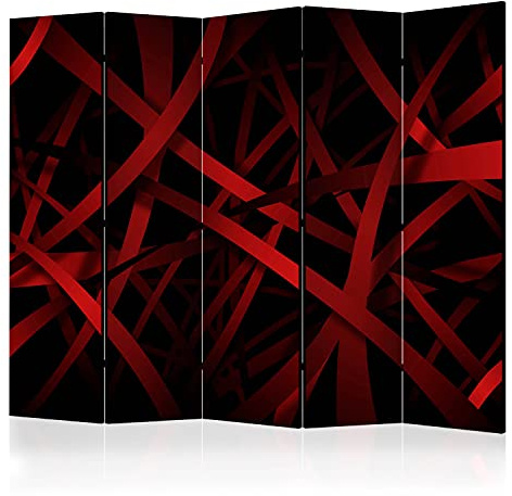 murando - Paravent intérieur Acoustique 225x172 cm - Séparateur de pièce avec Isolation phonique, Panneau insonorisant pour Bureau -Abstraction Moderne f-A-0166-z-c