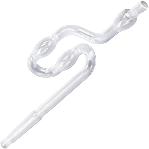 KADAX Gärrohr, Gärspund für Heimbrauerei, Gäraufsatz Set, Gärröhrchen für Weinbrauen, Luftschleuse, Weinluftschleuse, Luftschleusenstopper, Gärluftschleuse (Kunststoff ⌀ 7 mm)