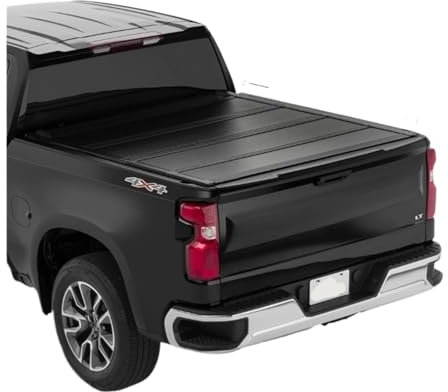 4X4 Harte Vier Falten Abdeckung Pickup LKW Bett Tonneau Abdeckung Kompatibel for Amarok Hilux Revo Navara Np300 D40 D22