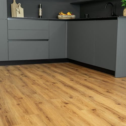 Home Deluxe Klick-Vinylboden mit Trittschall ROMIA Eiche - 1 m² | klick vinyl mit trittschalldämmung, vinylboden mit trittschalldämmung, klick vinylboden mit dämmung