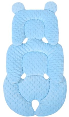 Forro de asiento para cochecito, almohadilla de inserción suave para cochecito, forro transpirable, ergonómico, para verano, invierno, cómodo, para niños, para viajes, excursiones, paseos