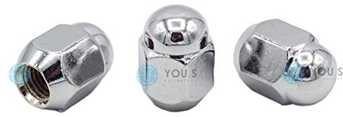 YOU.S Original RADMUTTERN - M12 x 1,5 mm 21mm Sechskant Kegelkopf Gewindel. 27mm (10 Stück)
