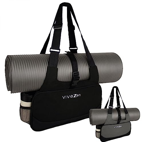 Vivezen - Sac de Rangement pour Tapis de Yoga et Accessoires - 2 Coloris