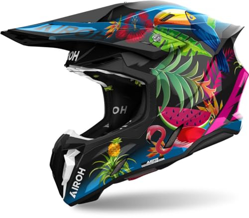AIROH TWIST 3 AMAZONIA GLOSS S