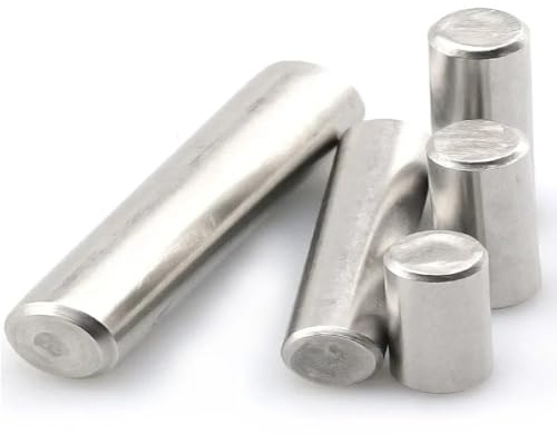 YUANYAO Tassello di Posizionamento for Perno cilindrico M10 Ditale a rullino Solido in Acciaio Inossidabile 304 10 mm x 16 18 20 30 40 50 60 70 80 100 mm (Size : M10, Color : 60mm(2pcs))