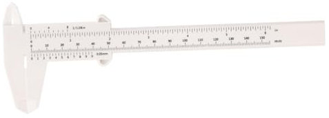 Hoement Präziser Augenbrauen Messschieber Kunststoff Gesichts-schieblehre Für Microblading Und Permanent Make-up Robust Langlebig Für Anfänger Und Profis