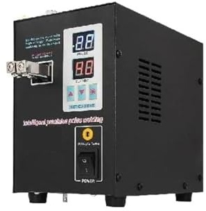 Saldatrice A Punti For Batteria Al Litio 18650 1.5KW Illuminazione A LED Doppio Display Digitale Saldatrice A Doppio Impulso Preciso Stabile