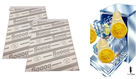 Universal Dunstabzug-Flachfilter 2er-Set - 57 x 47cm für alle 60 cm Dunstabzugshauben - individuell zuschneidbar