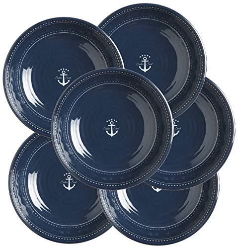 Marine Business Piatti profondi, 22 cm, rotondi, Sailor Soul, set da 6