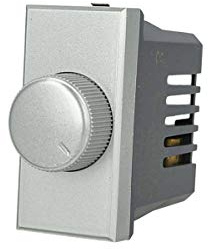 Regolatore Dimmer A Manopola 220V, Compatibile Con Bticino Axolute (Grigio)