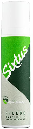 Sixtus Pflege Handlotion - Handcreme zur Pflege der Hände, Creme für alle Hauttypen mit Alpenkräutern - 100 ml