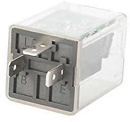 LED Blinkerrelais, 12V/24V Elektronisches Blinker-Blinkerrelais Lampe Flasher Relais Universal 3 PIN LED Blinker Relais Elektrischer Blinker Blinker Zubehör,12V