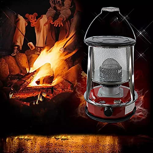 Kerosin-Herd-Brenner, Tragbare Kerosin-Heizung, Winddicht Einstellbar 9000BUT/H Camping Kochendes Wasser Kochen Kerosin-Herd für Indoor Outdoor Camping Angeln Büro Familie