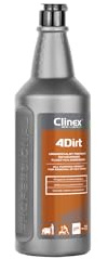 Clinex Fettlöser zum Boden “4Dirt” 1 L - Entfetter Reiniger mit Zartem Duft - Effizient Putzmittel - Wirksam Parkettpflege - Biologisch Formel
