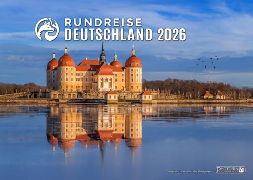 Rundreise Deutschland 2026 (A3 Kalender Quer Premium Qualität) Berlin, Köln, Mosel, Bastei, Ostsee, Nordsee, Bayern