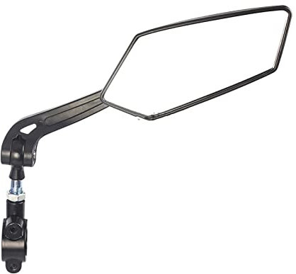 LAGNY Seitenrückspiegel Radfahren Fahrrad Zubehör Fahrrad Rückspiegel Reflektor Verstellbar Drehbar Lenkerspiegel Klar Rückspiegel Elektroroller Universal Lenkerendenspiegel (Color : Right Mirror)