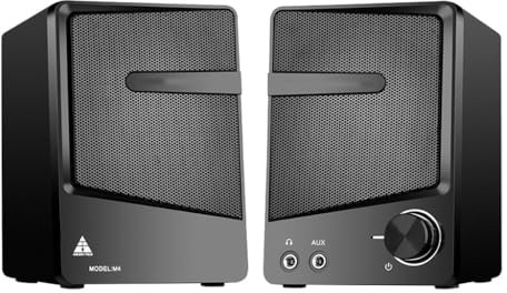 ZHCHAO Audio de Ordenador, Escritorio, hogar, Altavoz pequeño con Cable, portátil, Mini subwoofer Externo, Altavoz pequeño de Oficina