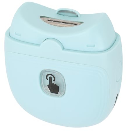 Elektrisk Nagelklippare, Babynagelklippare ABS och Rostfritt Stål med Lätt Extra Nagelklippare för äldre Babybarn (Grön)