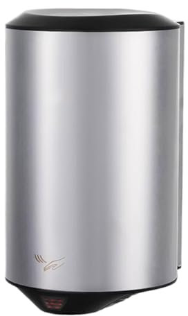 MYUYEE Asciugamani Elettrico in Acciaio Inox Asciugamani Elettrico Completamente Automatico Asciugamani Elettrico ad Alta velocità Asciugamani Elettrico a induzione,