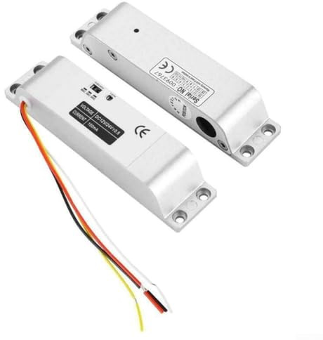 Cerradura eléctrica segura para puerta con control magnético y fuerza de sujeción de 1000 kg para varias puertas