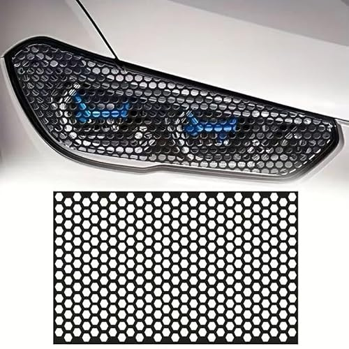 DAJINGFEI Pellicola Protettiva per fari Auto per Citroen C3 aircross 2017-2022, Pellicola oscurata per fari Anteriori Auto Restauro per fari Adesivo