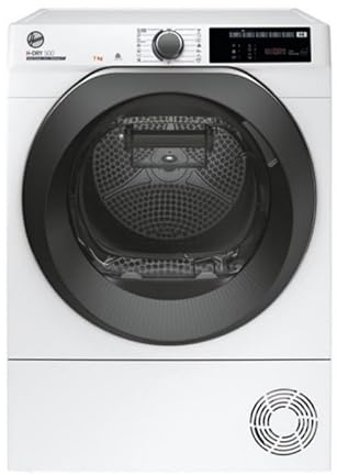 Hoover ND4 H7A2TCBEX-S Asciugatrice 7 Kg Slim Pompa di calore Wi-Fi Classe energetica A++