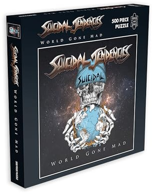 RockSaws - Suicidal Tendencies World Gone Mad (500 Piece Jigsaw Puzzle)