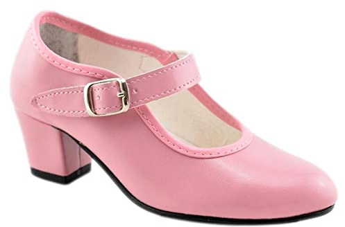 Pasos de baile - Zapato de Flamenca 381447 (Pedir una Talla más de la Habitual) Sintético