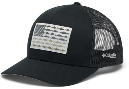 Columbia PFG Fish Flag Mesh Snap Back, Snapback Kappe für Unisex