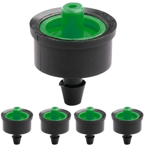Suinga Gotero Autocompensante No Desmontable 2 Litros | Pack 200 Goteros Autocompensantes para Riego por Goteo | Goteros para Riego Agricola y Jardineria 2 l/h | Ideales para Lugares con Desnivel