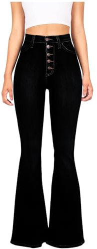 TYUIOP Jeans Damen Baggy Leggings Sport Damen leinenbluse Damen Sommer 48 Leggings schwarz Damen Baggy Jeans Damen y2k Haremshose Damen Sommer Stretch Hose Damen 7/8 Satin Hose Damen Hose schwarz